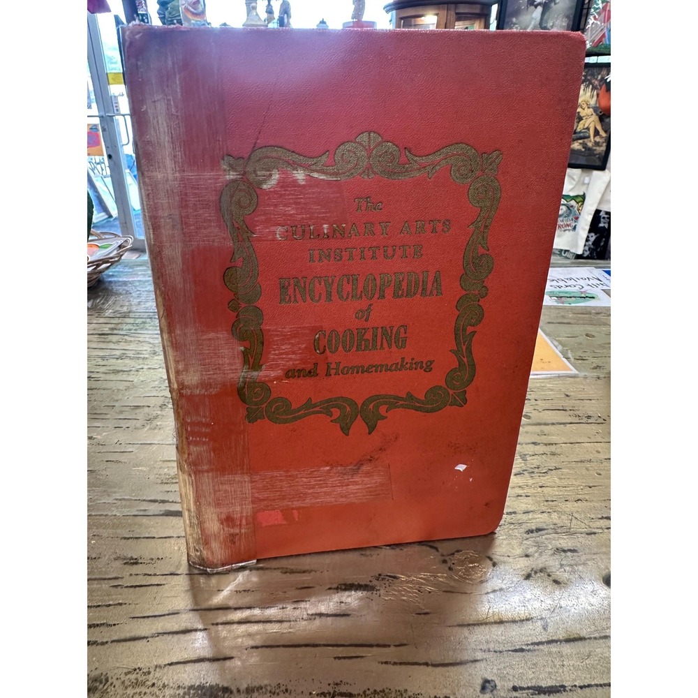Vtg 1940 culinary arts institute encyclopedia of cooking